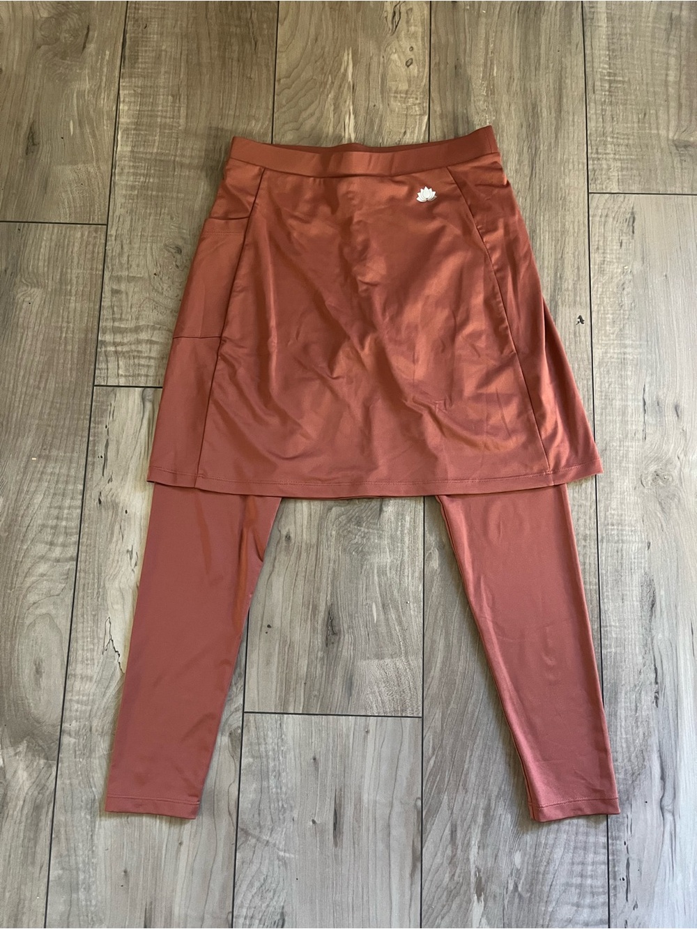Women’s Snoga Athletics Pink Coral fit Snoga full length leggings size small